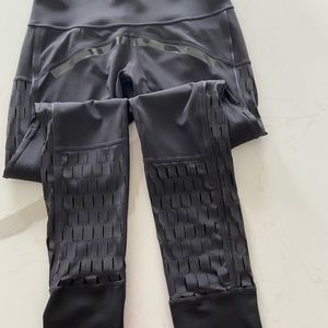 Adidas by Stella McCartney logo printed leggings size large.